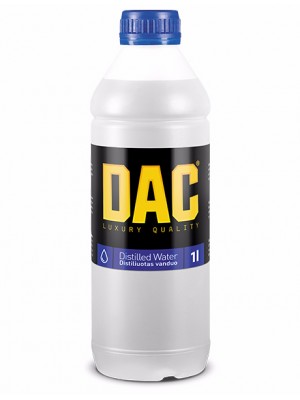 DAC DISTILIUOTAS VANDUO 1L